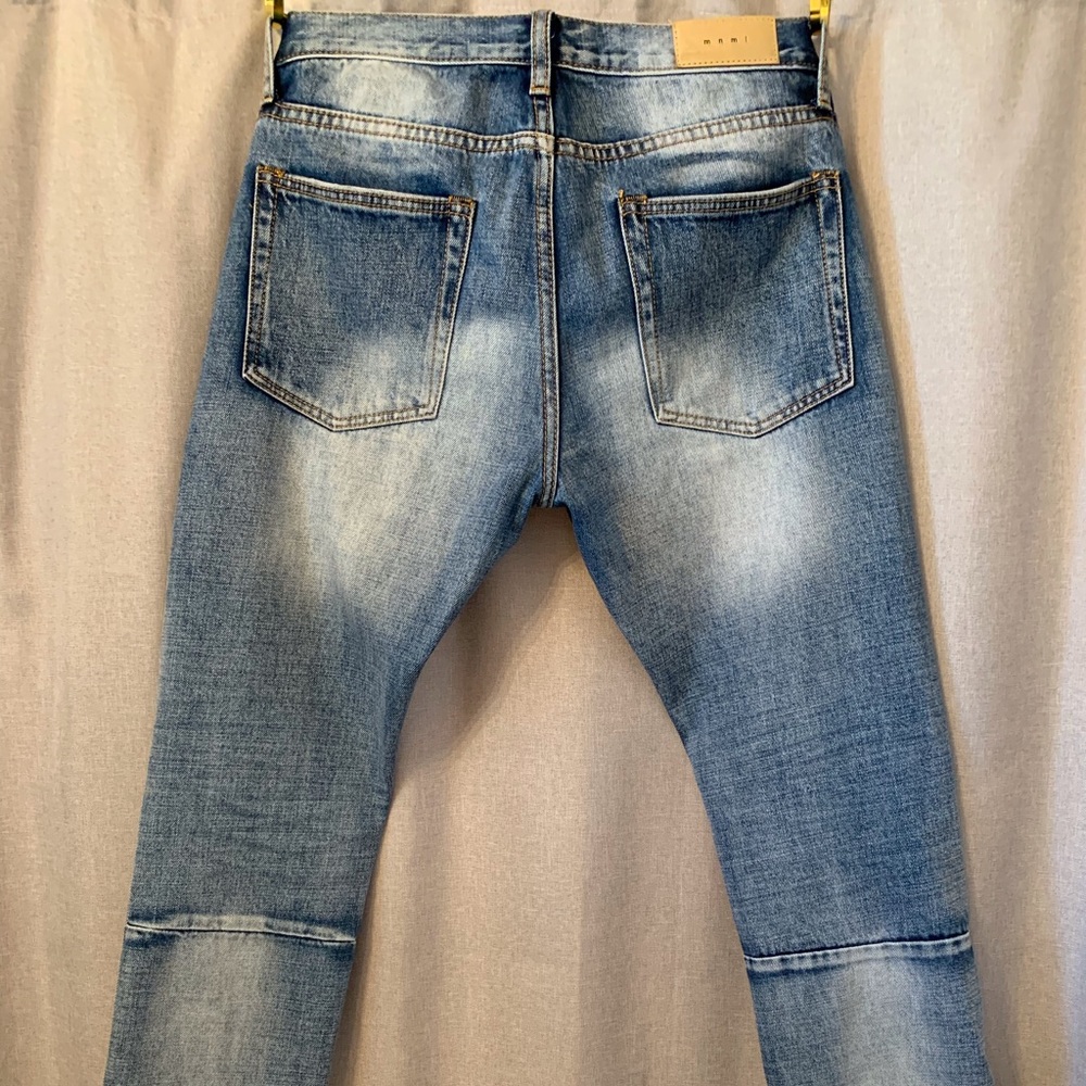 **SOLD**MNML men’s 100% cotton slim taper jeans